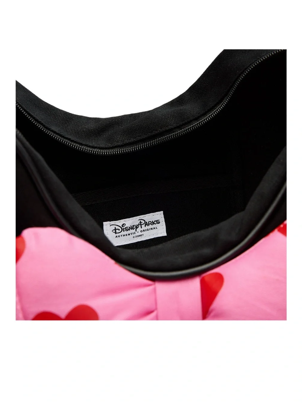 Disney -Minnie Mouse Large Face Tote Valentine’s Edition with updated charm link